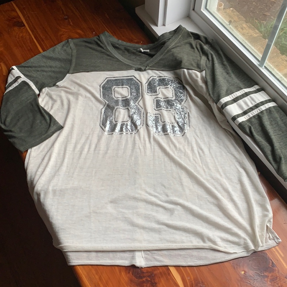 Actice C jersey style 3/4 slv shirt